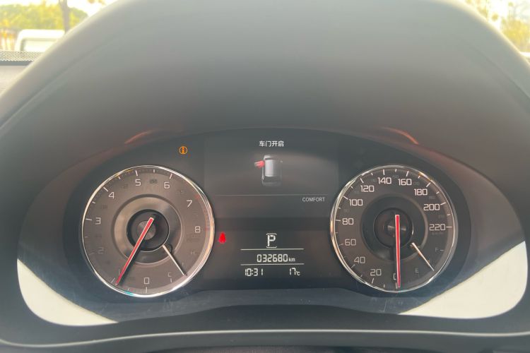 Used Acura CDX 2016 1.5T Two-Wheel Drive Enjoyment Edition Odometer Close Up