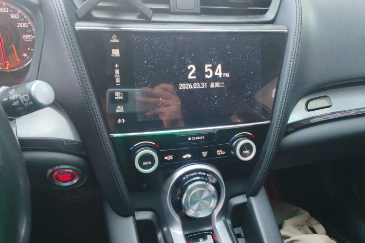 Used Acura CDX 2016 1.5T Two-Wheel Drive Enjoyment Edition Audio And AC Panel
