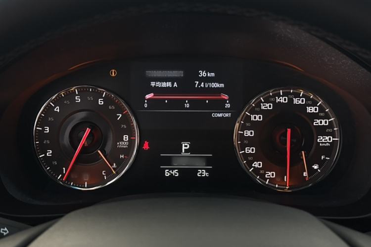 Used Acura CDX 2016 1.5T Two-Wheel Drive Deluxe Edition Instrument Cluster