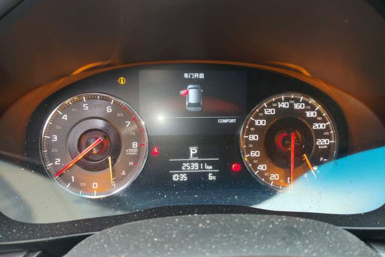 Used Acura CDX 2016 1.5T Four-Wheel Drive Luxury Edition Instrument Cluster