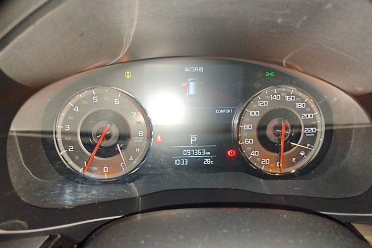 Used Acura CDX 2016 1.5T Four-Wheel Drive Luxury Edition Instrument Cluster