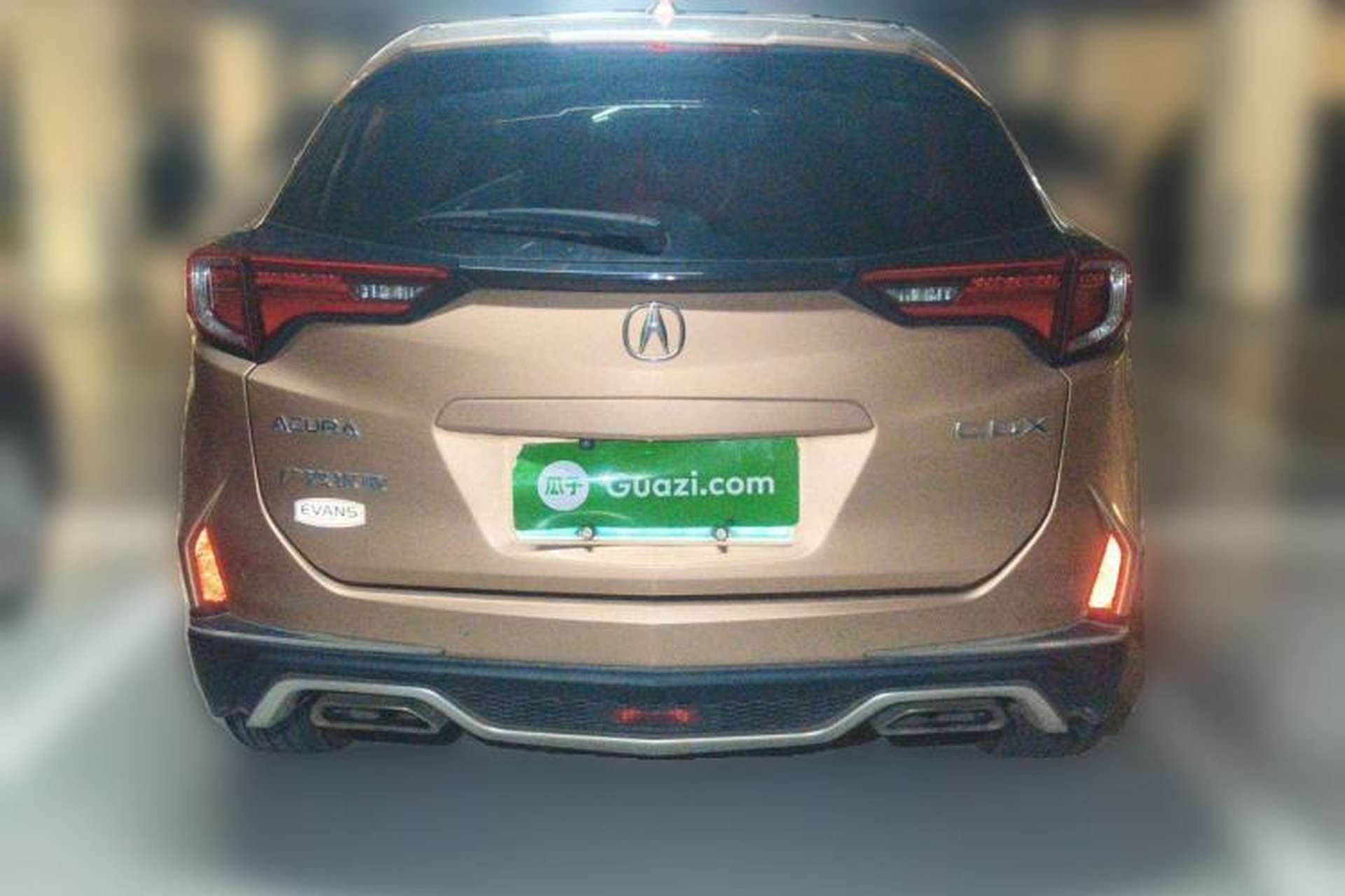 Used Acura CDX 2016 1.5T Two-Wheel Drive Deluxe Edition Rear