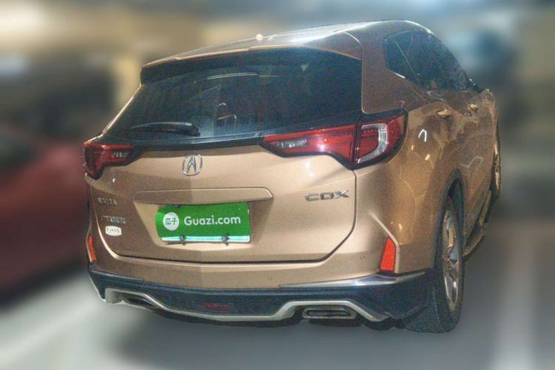 Used Acura CDX 2016 1.5T Two-Wheel Drive Deluxe Edition Rear Right 45 Deg