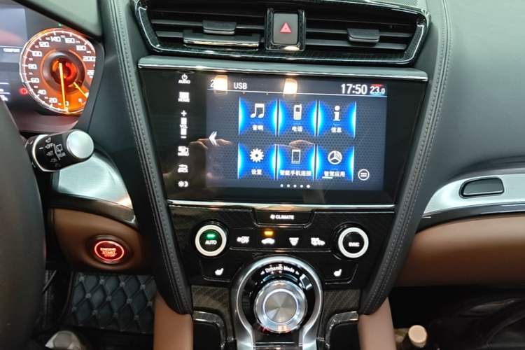 Used Acura CDX 2017 1.5T Four-Wheel Drive Deluxe Stylish Edition Audio And AC Panel
