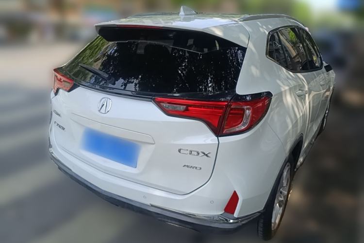 Used Acura CDX 2017 1.5T Four-Wheel Drive Deluxe Stylish Edition Rear Right 45 Deg