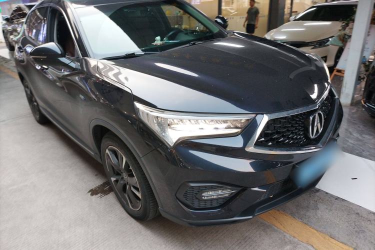 Used Acura CDX 2018 2.0L Two-Wheel Drive Comfort Edition Hybrid Front Right 45 Deg