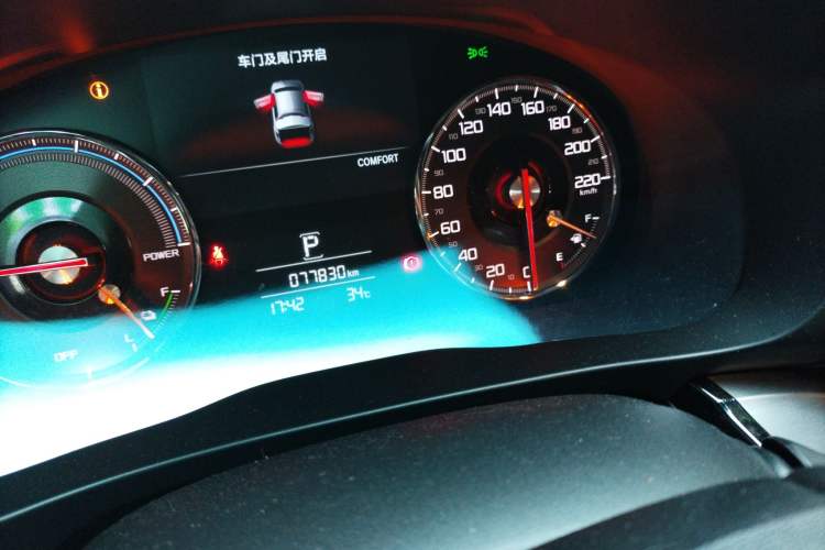 Used Acura CDX 2018 2.0L Two-Wheel Drive Comfort Edition Hybrid Instrument Cluster