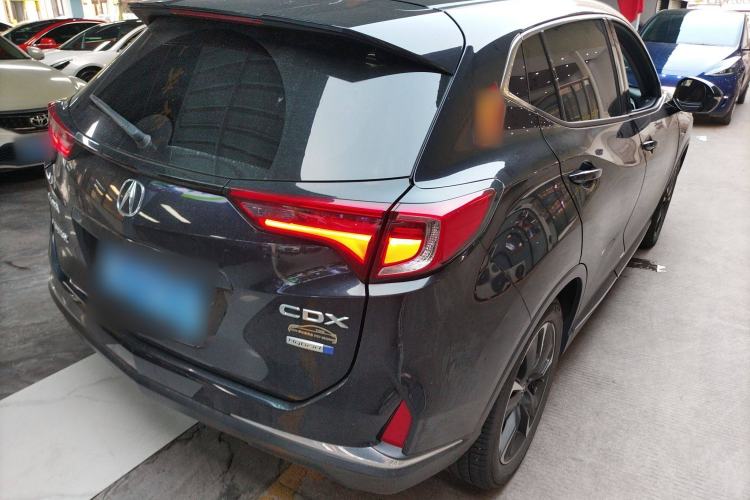 Used Acura CDX 2018 2.0L Two-Wheel Drive Comfort Edition Hybrid Rear Right 45 Deg