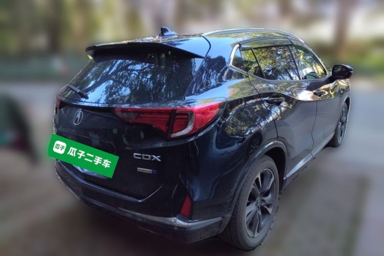 Used Acura CDX 2018 2.0L Two-Wheel Drive Enjoyment Edition Hybrid Rear Right 45 Deg