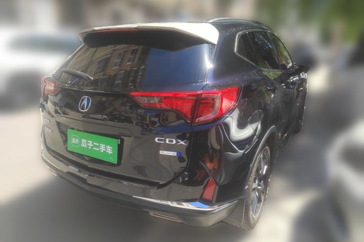 Used Acura CDX 2018 2.0L Two-Wheel Drive Comfort Edition Hybrid Rear Right 45 Deg