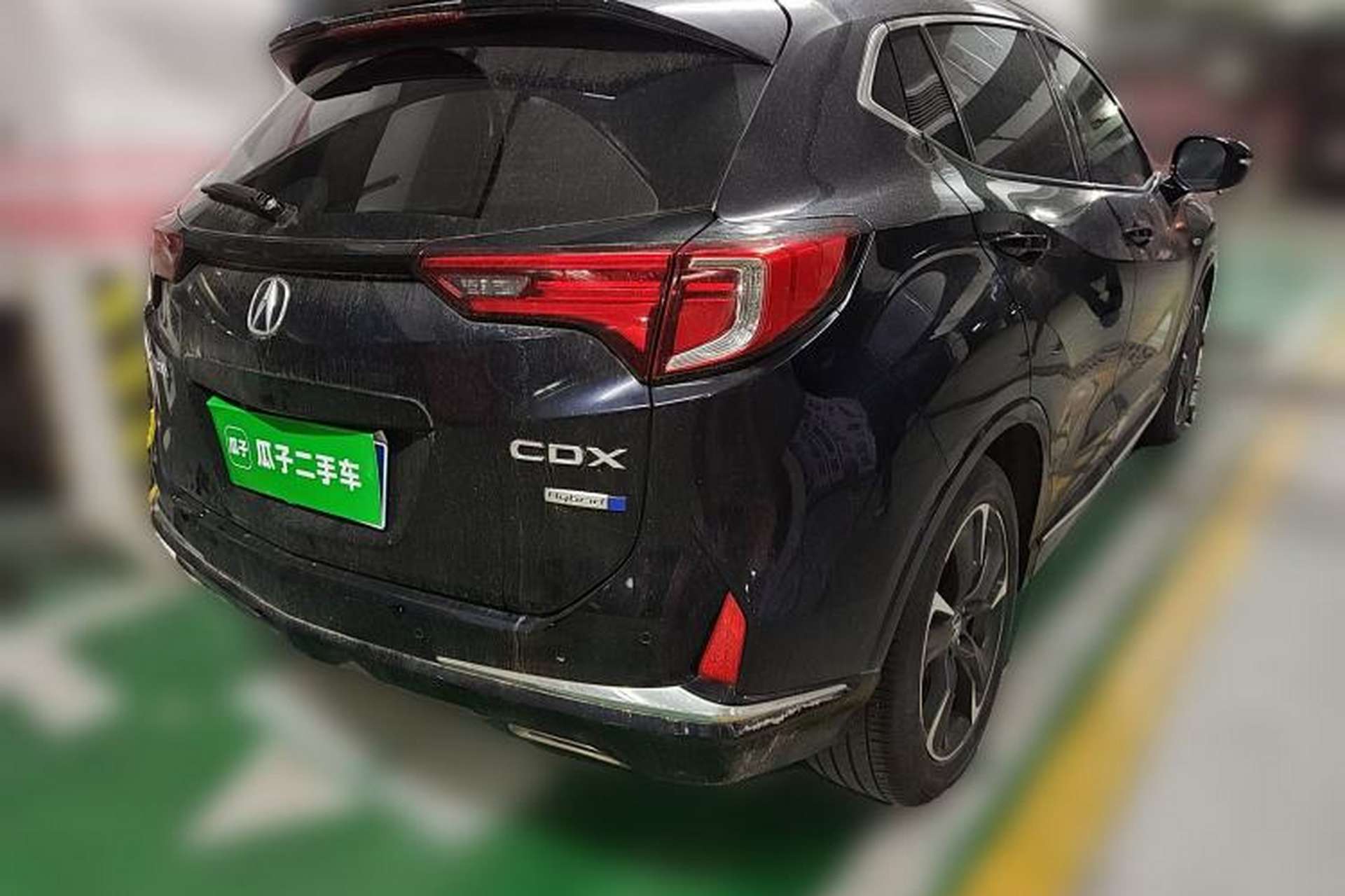 Used Acura CDX 2018 2.0L Two-Wheel Drive Enjoyment·Charm Edition Hybrid Rear Right 45 Deg