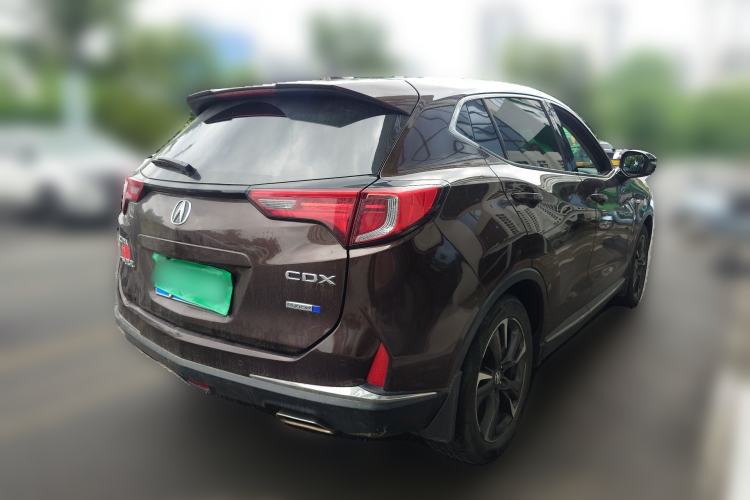 Used Acura CDX 2018 2.0L Two-Wheel Drive Comfort Edition Hybrid Rear Right 45 Deg