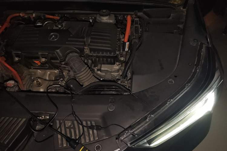 Used Acura CDX 2018 2.0L Two-Wheel Drive Comfort Edition Hybrid Engine Bay Left