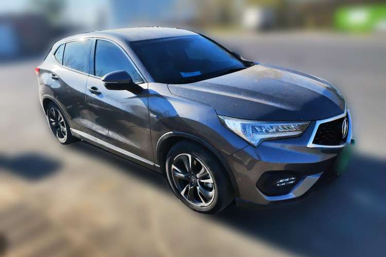 Used Acura CDX 2018 2.0L Two-Wheel Drive Comfort Edition Hybrid Front Right 45 Deg