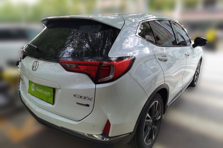 Used Acura CDX 2018 2.0L Two-Wheel Drive Comfort Edition Hybrid Rear Right 45 Deg