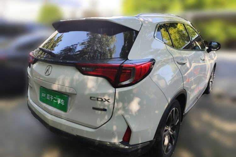 Used Acura CDX 2018 2.0L Two-Wheel Drive Comfort Edition Hybrid Rear Right 45 Deg