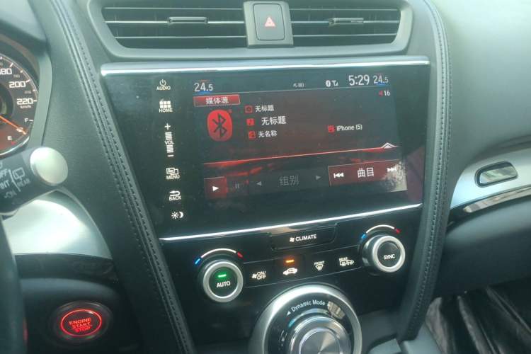 Used Acura CDX 2019 1.5T Two-Wheel Drive Enjoyment Edition Audio And AC Panel