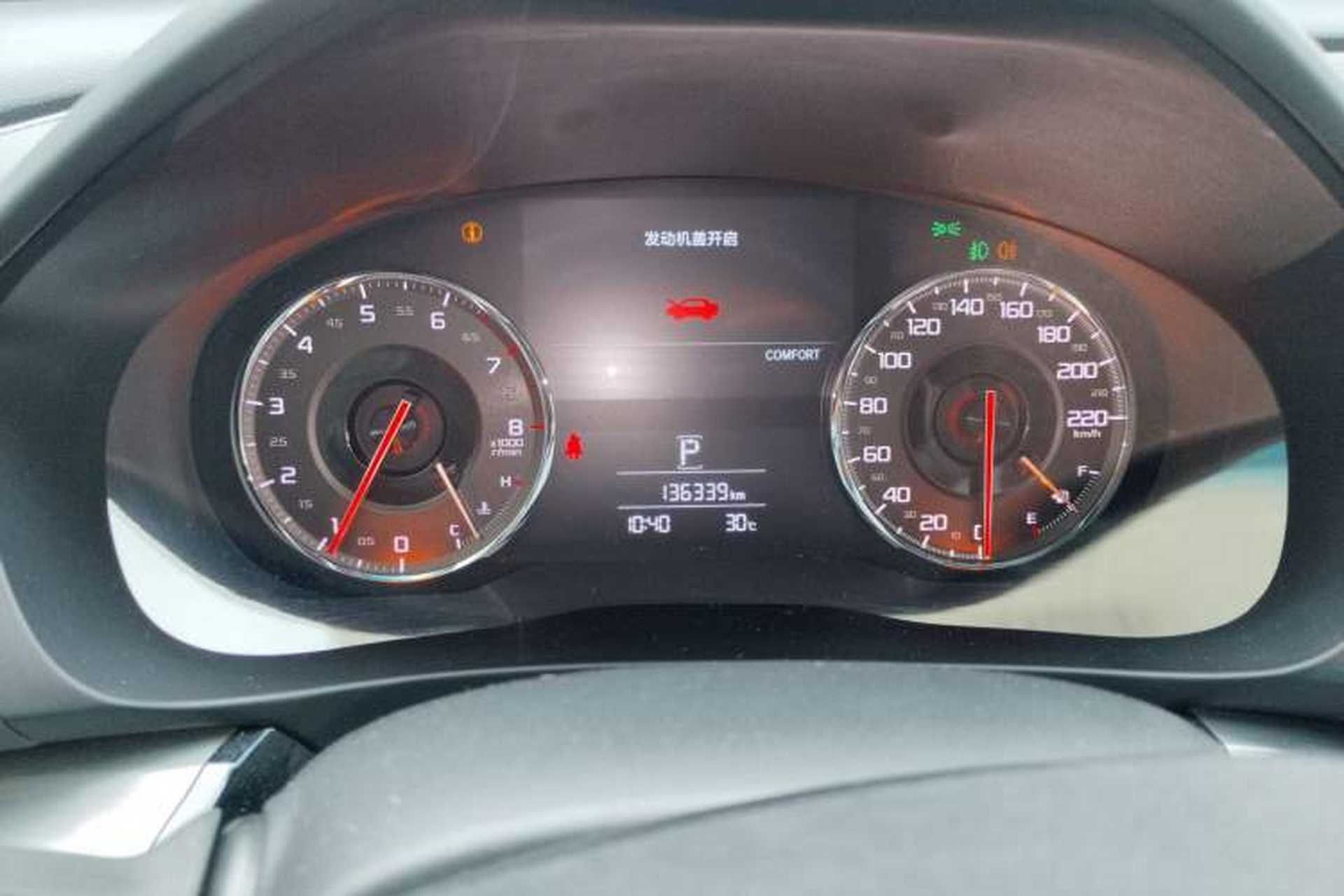Used Acura CDX 2019 1.5T Two-Wheel Drive Deluxe Edition Instrument Cluster