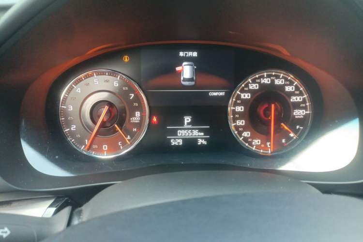 Used Acura CDX 2019 1.5T Two-Wheel Drive Enjoyment Edition Odometer Close Up