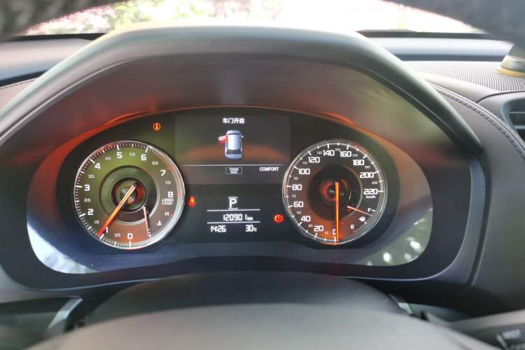 Used Acura CDX 2019 1.5T Two-Wheel Drive Comfort Edition Instrument Cluster