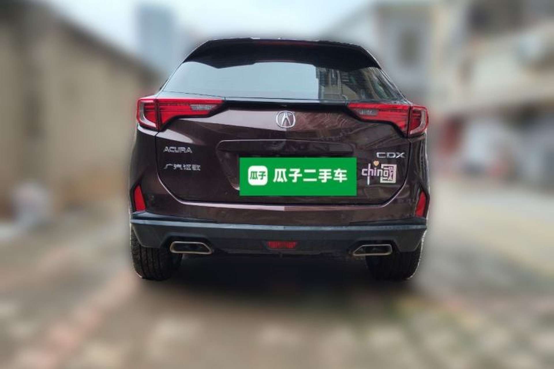 Used Acura CDX 2019 1.5T Two-Wheel Drive Comfort Edition Rear