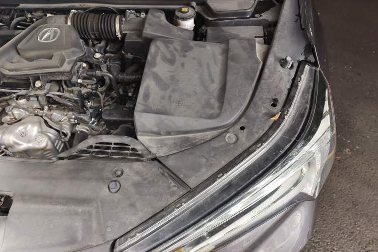 Used Acura CDX 2019 1.5T Two-Wheel Drive Deluxe Edition Engine Bay Left