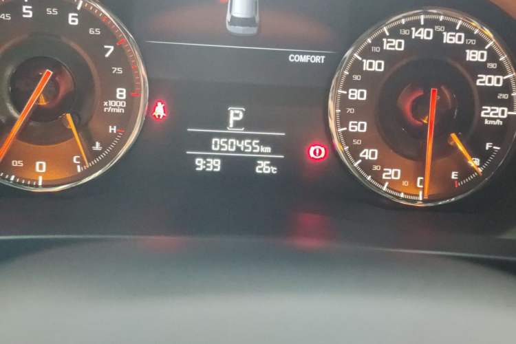 Used Acura CDX 2019 1.5T Two-Wheel Drive Deluxe Edition Odometer Close Up