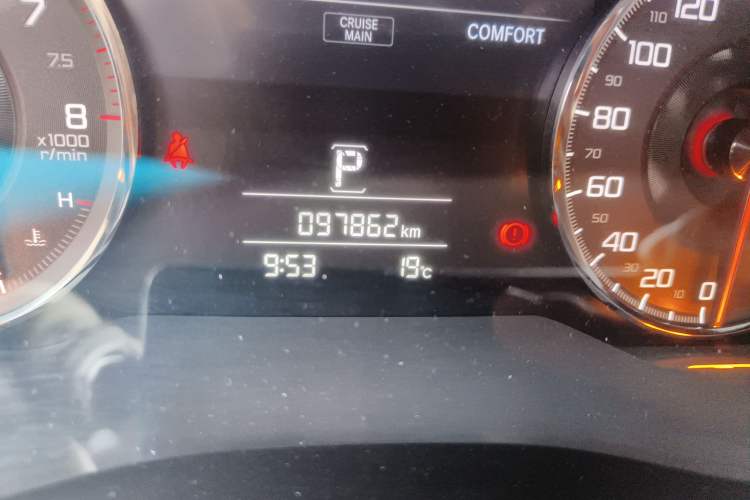 Used Acura CDX 2019 1.5T Two-Wheel Drive Enjoyment Edition Odometer Close Up
