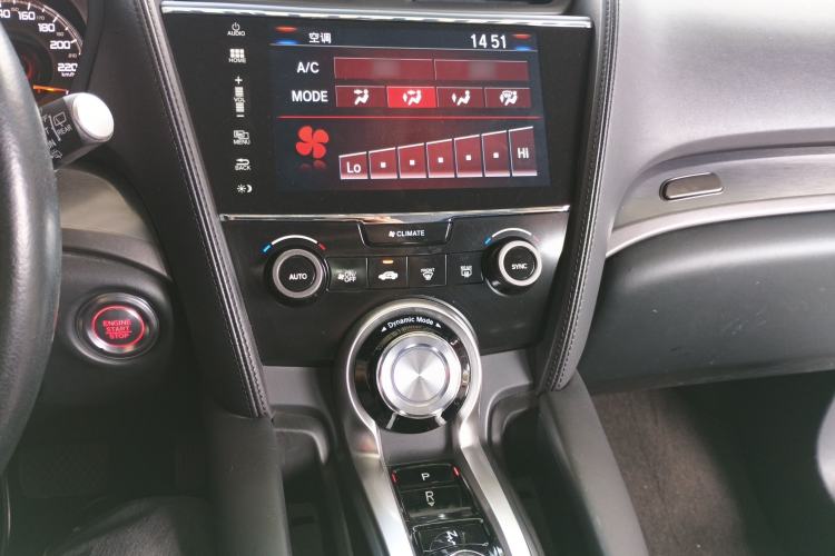 Used Acura CDX 2020 1.5T Two-Wheel Drive Enjoy Plus Version Audio And AC Panel