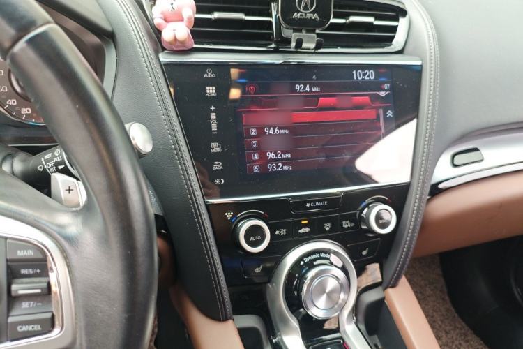 Used Acura CDX 2021 2.0L Two-Wheel Drive Quality Edition Hybrid Audio And AC Panel