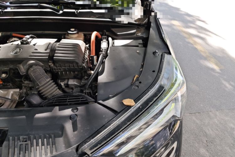 Used Acura CDX 2021 2.0L Two-Wheel Drive Quality Edition Hybrid Engine Bay Left