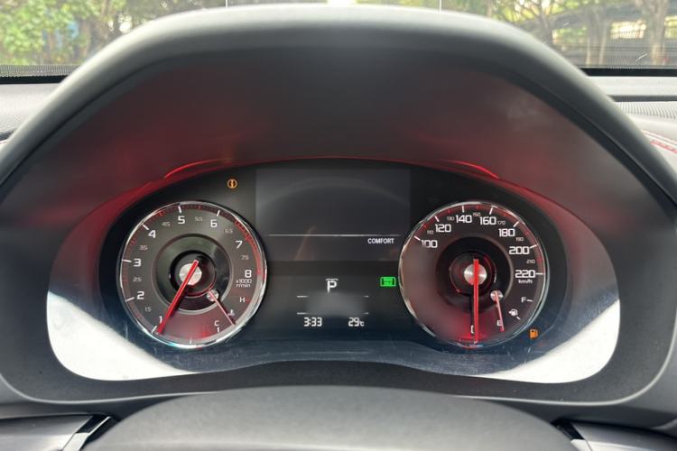 Used Acura CDX 2021 1.5T Two-Wheel Drive Luxury · A-Spec Sport Model Instrument Cluster