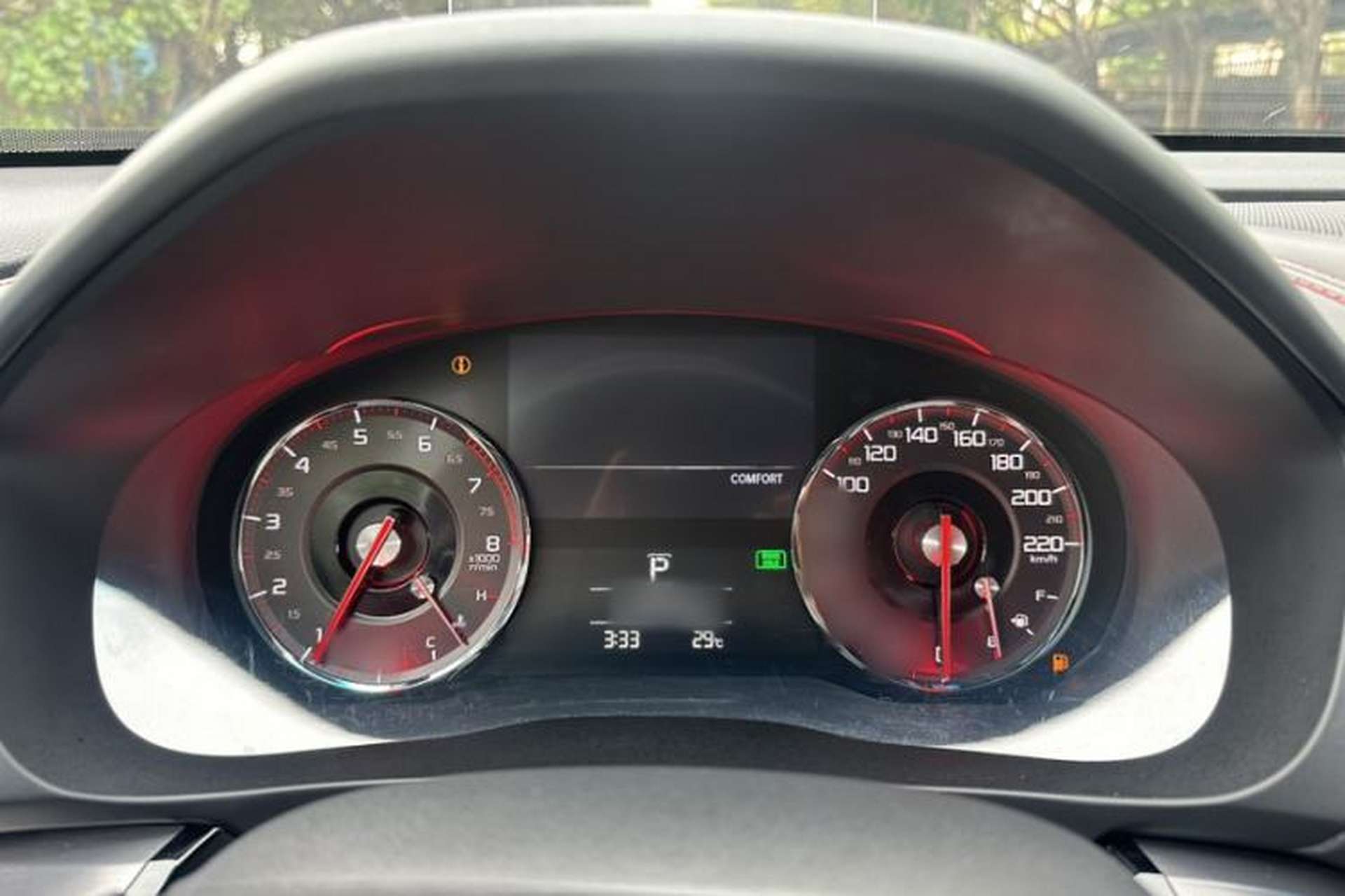 Used Acura CDX 2021 1.5T Two-Wheel Drive Luxury · A-Spec Sport Model Instrument Cluster