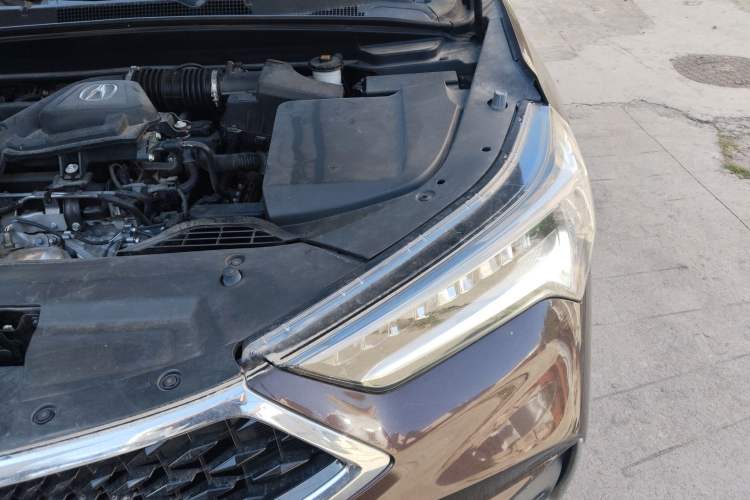 Used Acura CDX 2021 1.5T Two-Wheel Drive Deluxe Edition Engine Bay Left