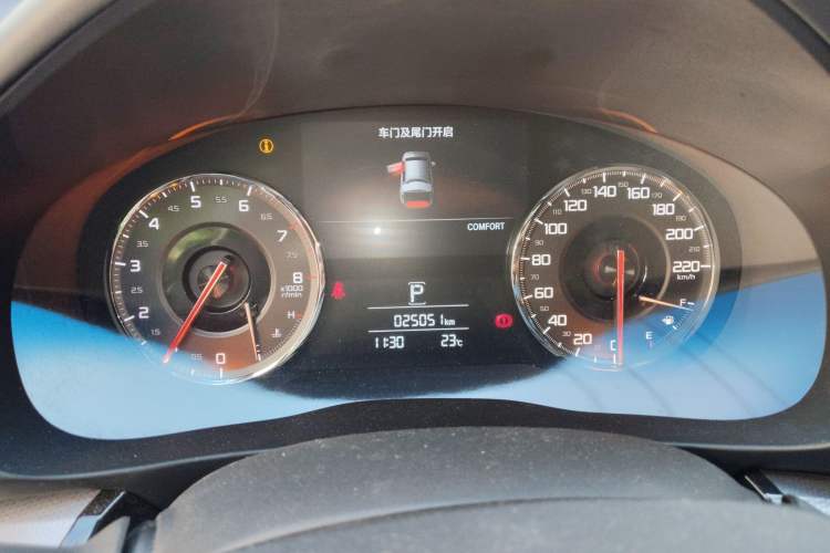 Used Acura CDX 2021 1.5T Two-Wheel Drive Deluxe Edition Instrument Cluster