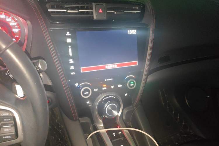 Used Acura CDX 2021 1.5T Two-Wheel Drive Luxury · A-Spec Sport Model Audio And AC Panel