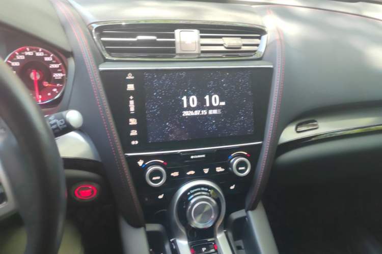 Used Acura CDX 2021 1.5T Two-Wheel Drive Diamond Edition A-Spec Sport Model Audio And AC Panel