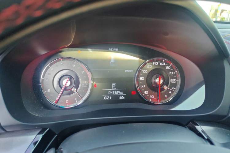 Used Acura CDX 2021 1.5T Two-Wheel Drive Luxury · A-Spec Sport Model Instrument Cluster