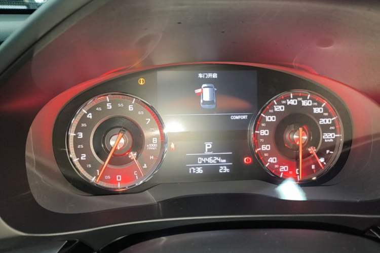 Used Acura CDX 2021 1.5T Two-Wheel Drive Luxury · A-Spec Sport Model Instrument Cluster