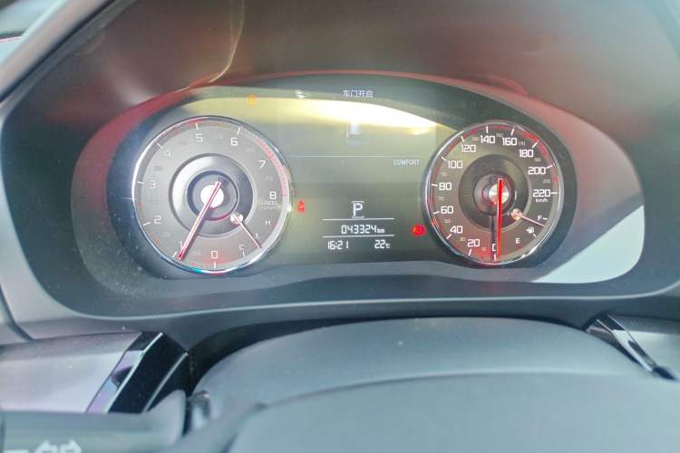 Used Acura CDX 2021 1.5T Two-Wheel Drive Luxury · A-Spec Sport Model Odometer Close Up
