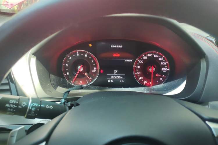 Used Acura CDX 2021 1.5T Two-Wheel Drive Diamond Edition A-Spec Sport Model Odometer Close Up