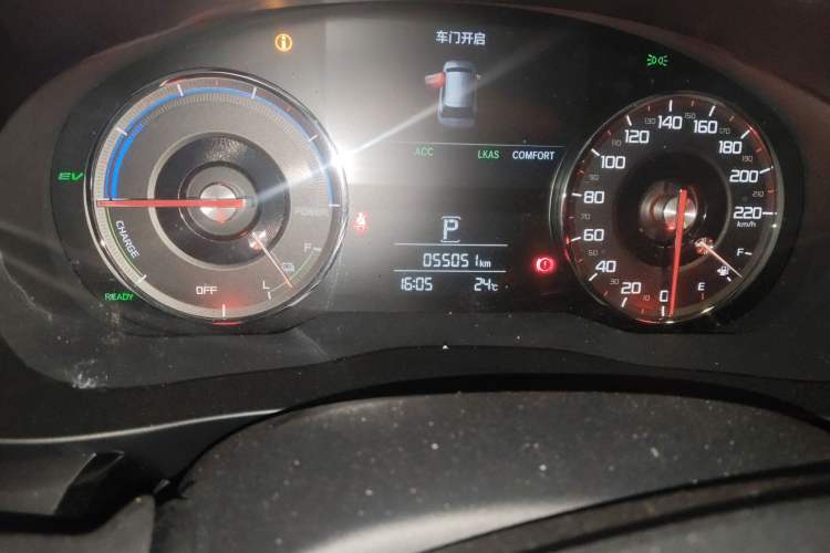Used Acura CDX 2021 2.0L Two-Wheel Drive Premium·A-Spec Sport Hybrid Odometer Close Up