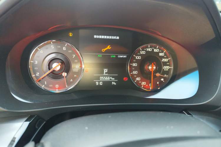 Used Acura CDX 2021 1.5T Two-Wheel Drive Diamond Edition A-Spec Sport Model Odometer Close Up