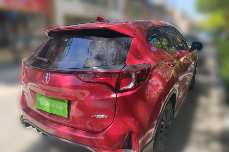 Used Acura CDX 2021 1.5T Two-Wheel Drive Diamond Edition A-Spec Sport Model Rear Right 45 Deg