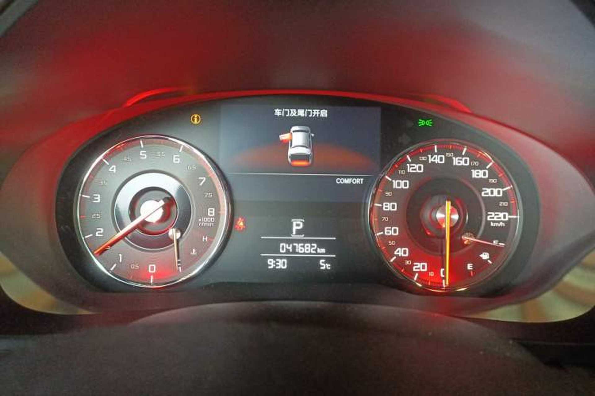 Used Acura CDX 2021 1.5T Two-Wheel Drive Deluxe · A-Spec Smart Safety Sport Model Instrument Cluster