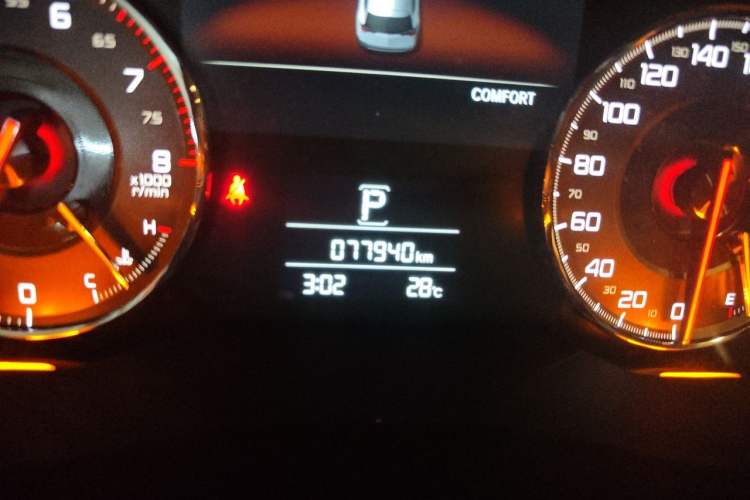 Used Acura CDX 2021 1.5T Two-Wheel Drive Enjoyment Edition Odometer Close Up