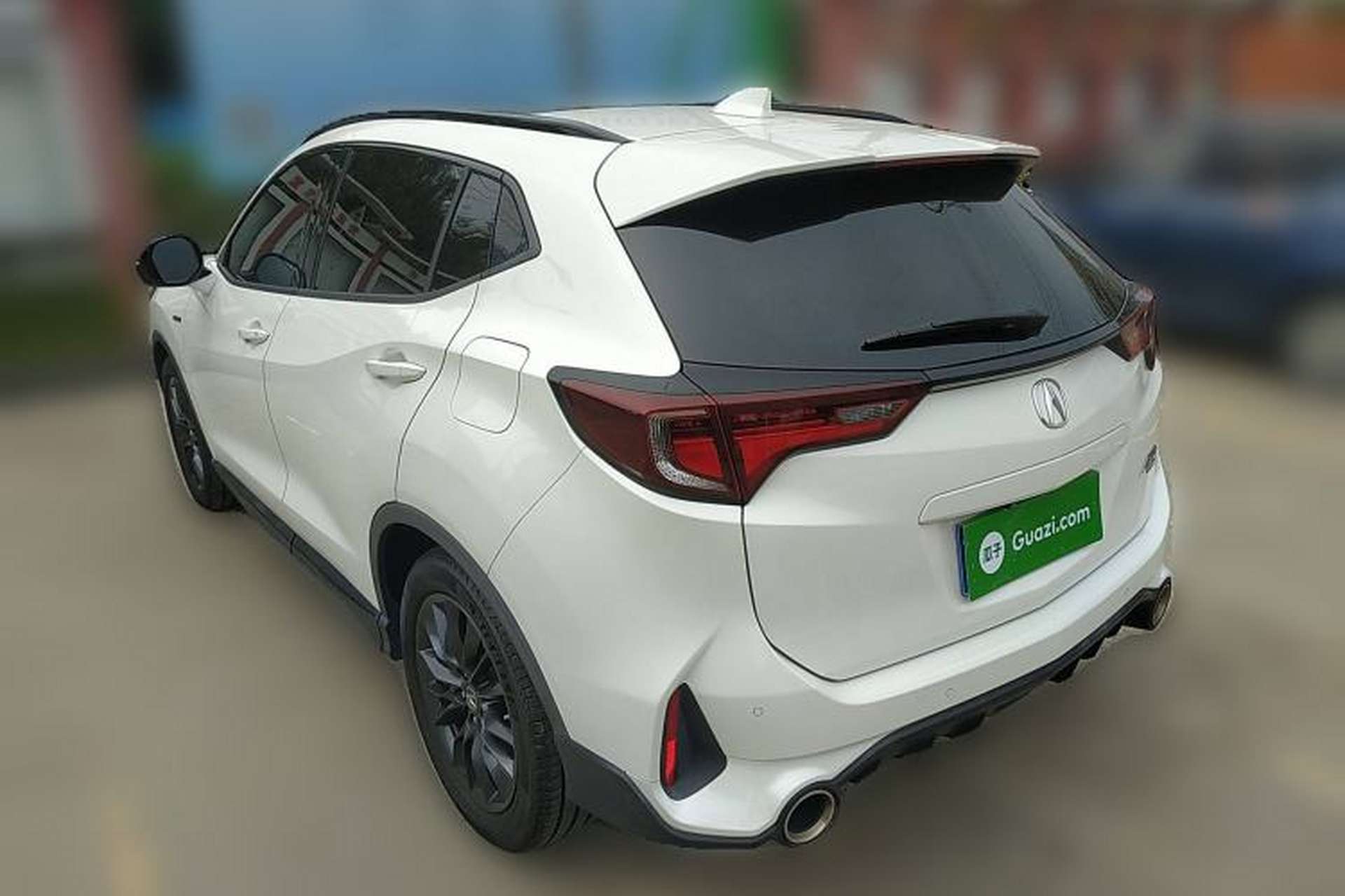 Used Acura CDX 2021 2.0L Two-Wheel Drive Premium·A-Spec Sport Hybrid Rear Left 45 Deg
