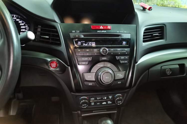 Used Acura ILX 2013 2.0L Elite Edition Audio And AC Panel