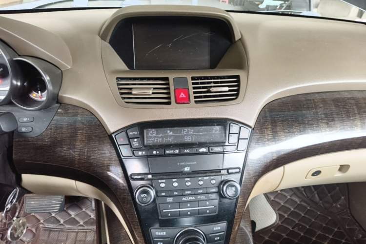 Used Acura MDX 2010 3.7 Standard Edition Audio And AC Panel