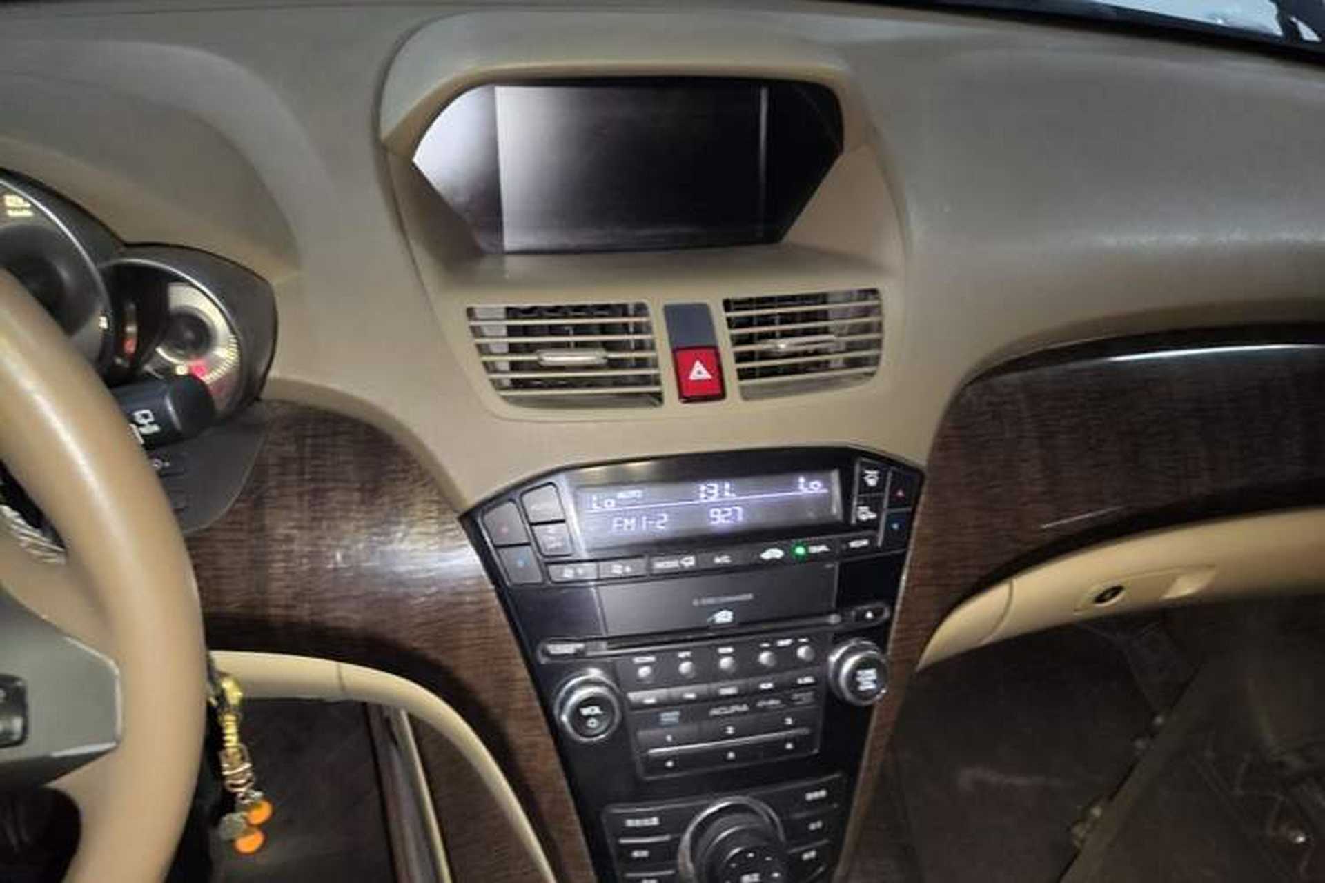Used Acura MDX 2010 3.7 Standard Edition Audio And AC Panel
